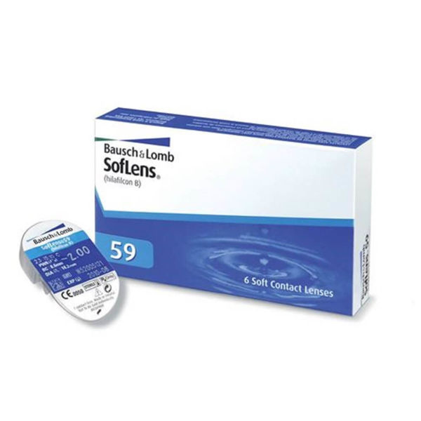 Εικόνα για Bausch & Lomb Soflens 59 Φακοί Μυωπίας  Μηνιαίοι 6τμχ