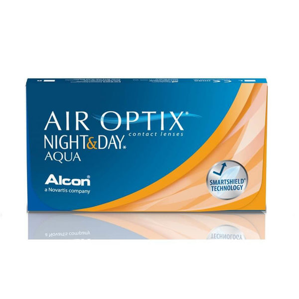 Εικόνα για Alcon Air Optix Air Optix Night & Day Aqua  Φακοί Μυωπίας Μηνιαίοι 3τμχ