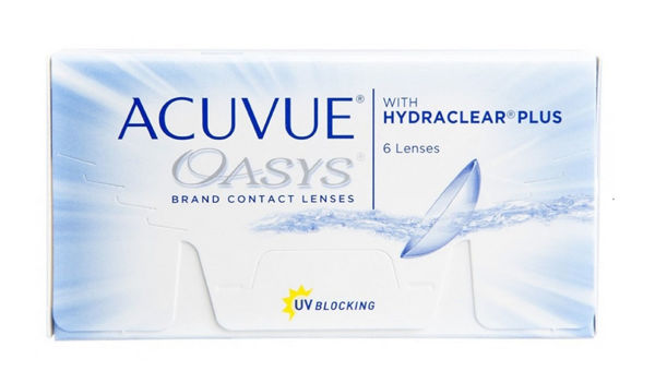 Εικόνα για Johnson & Johnson Acuvue Oasys Φακοί Μυωπίας Μηνιαίοι 6τμχ