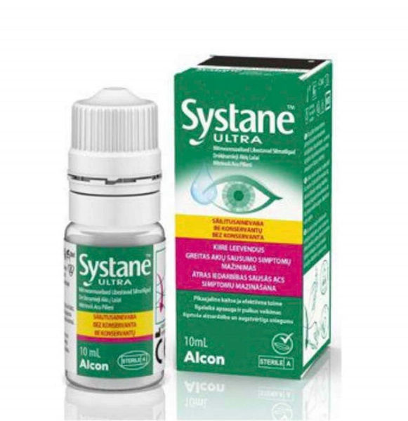Εικόνα για Alcon Systane Ultra Οφθαλμικές Σταγόνες 10ml